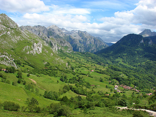 Picos de Europa from Amieva